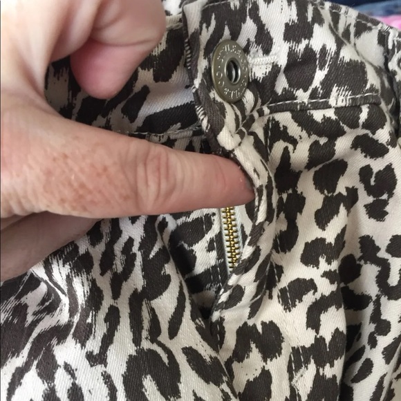 Style & Co Animal Print 16 Curvy Skinny Denim Jeans Pants Jeans Plus Curvy Plus - Picture 3 of 6